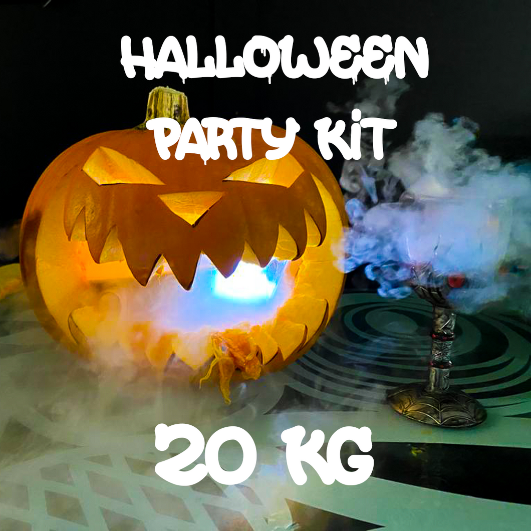 Halloween dry ice party pack 20kg